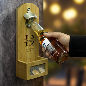 Gift: Groomsmen Wall-Mounted Bottle Opener