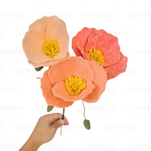 Poppy – 3 Stems