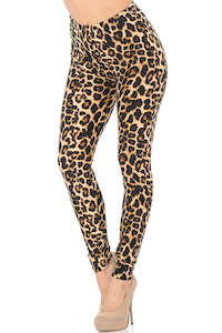 Womenswear: Lean Bold and Beautiful Leopard Full Length