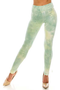 Womenswear: Luscious Mint Tie Dye (Yoga)