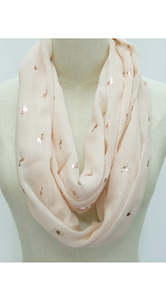 Womenswear: Light Pink Flamingoes Snood