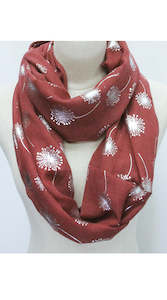 Womenswear: Rust Dandelion Snood