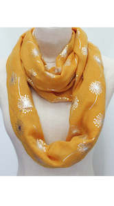 Womenswear: Yellow Dandelion Snood