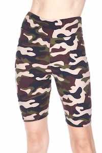 Luscious Flirty Camo Shorts