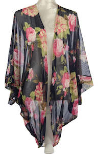 Leigh shrug cape large pink