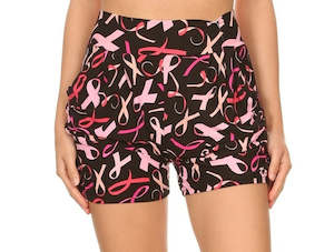 Womenswear: Lean Pink Ribbon Harem Shorts