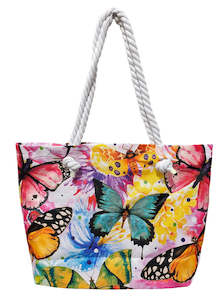 Womenswear: Beach Bag - Butterflys