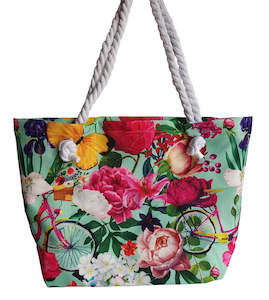 Womenswear: Beach Bag - Butterflys & Bikes