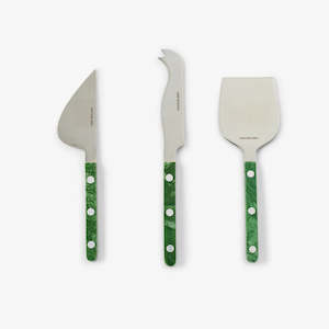 Tasteology - Boxed Cheese Knives - Emerald