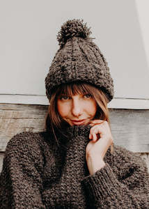 Hobo & Hatch - Hazel Beanie - Mocha