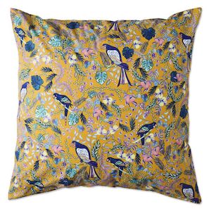 KIP & CO - Birds Of Paradise - Organic Cotton European Pillowcases 2P Std Set