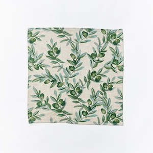 Bonnie & Neil - Olive Green Single Napkin