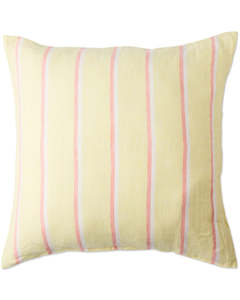 KIP & CO - Pina Colada Stripe - Linen European Pillowcase - 2P Set