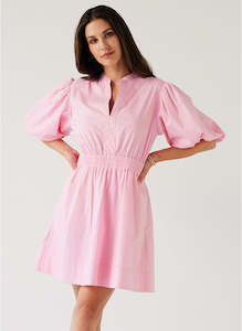 Clothing: Tuesday - Crescent Mini Dress - Rose Pink