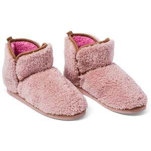 Slippers Boots: KIP & CO - Roses & Chocolate Boucle Adult Boot