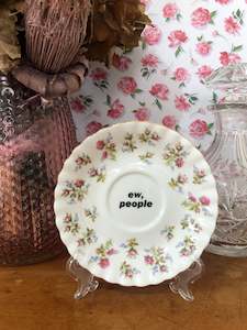 Vintage Plates: EW, PEOPLE