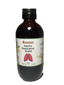 HERBS RESPIRATORY: ADULTS RESPIRATORY HEALTH              INSEASON HERBALS NZ