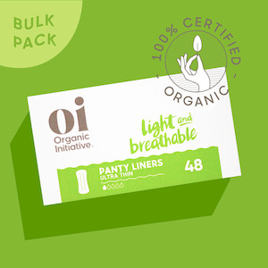 Oi Organic Panty Liners Bulk 48s