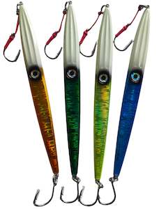 Sporting equipment: Hāpuku`deep drop jigs