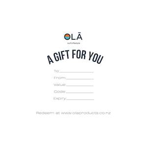 Ola Surf & Lifestyle Gift Cards