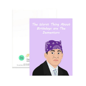 Pro & Hop Dementors Greeting Card