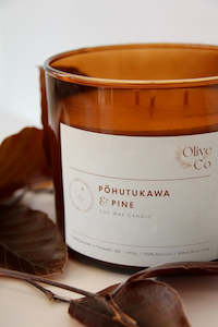 Candle: Pōhutukawa & Pine