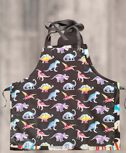 Children's Apron - Dinosaurs Sparkly