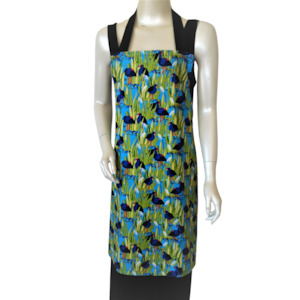 Adult Aprons: Adult Apron Kiwiana Pukekos