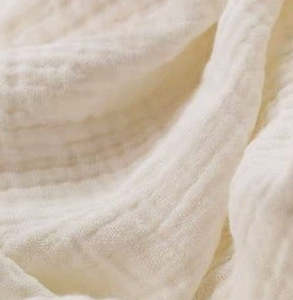 Double Muslin Cloth - white