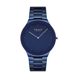 Obaku Gents Spejl - Blue