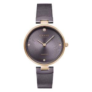 Obaku Ladies Diamant - Walnut