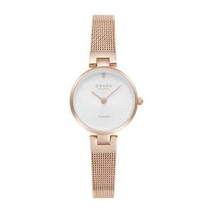 Obaku Ladies Diamant Petite - Rose