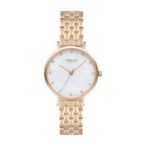 Obaku Ladies Brink Lille - Perlemor Fuchsia