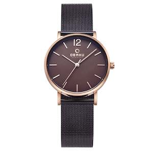 Obaku Ladies Mark Lille -Walnut