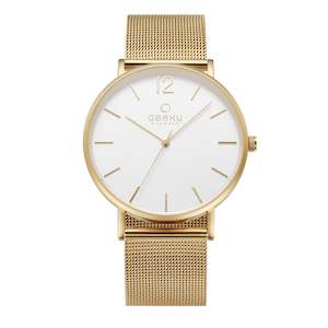 Obaku Gents Mark - Gold