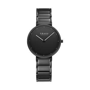 Obaku Ladies Klip Lille - Dark