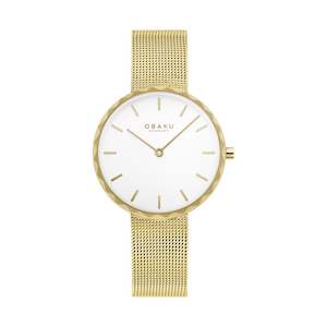 Obaku Ladies Folder - Gold