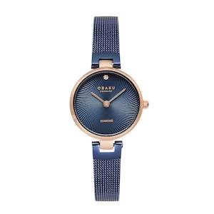 Obaku Ladies Diamant Petite - Ocean