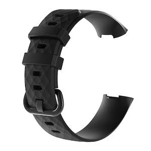 Replacement Band for Fitbit Charge 3/4 Size Large- Black