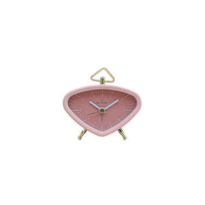 Mini Triangle Alarm Clock - Pink