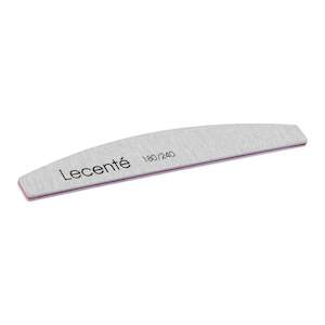 180/240 Half Moon Nail File - Lecente