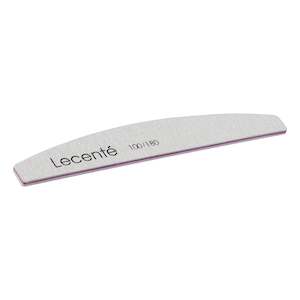 100/180 Half Moon Nail Files - Lecente