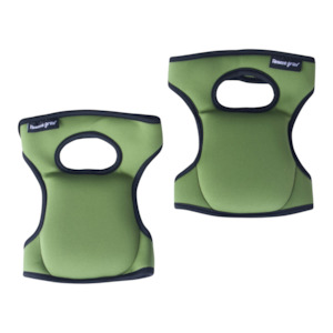 RESENE GROW KNEE PADS - GREEN LEAF - RKPGL