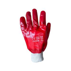 Clothing wholesaling: PVC KNIT WRIST OMNI GLOVES