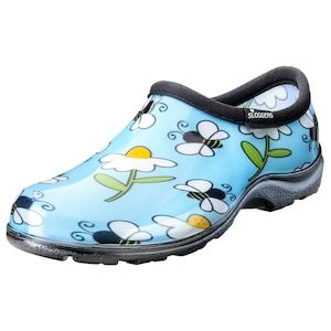 Sloggers Womens Print Rain Shoe - Bee Blue