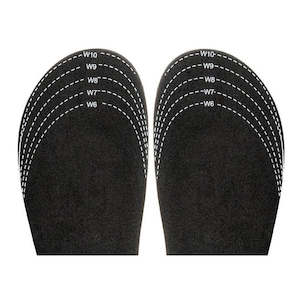 Clothing wholesaling: SLOGGERS INNERSOLE BLACK 1/2 - 330BK