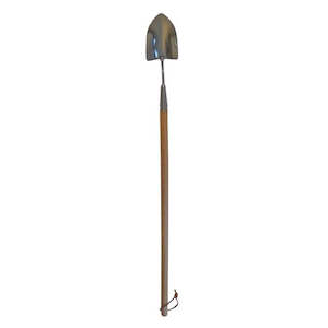 Stainless Steel Trowel With Long Ash Handle - Sswtl