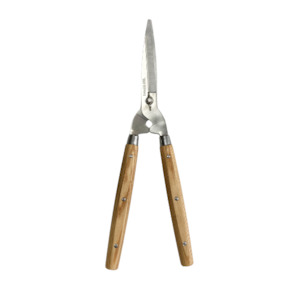 Stainless Steel Garden Shears With Ash Wood Handle - Sswhs