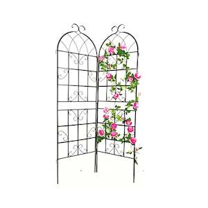 DÉCOR METAL GARDEN TRELLIS SWIRLS - SHB3