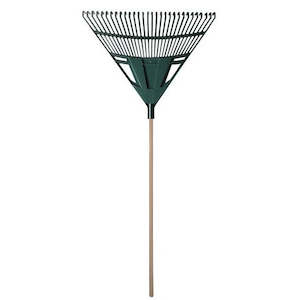 VIKING LARGE LEAF RAKE - 30 TYNE - PINE HANDLE - VT80030